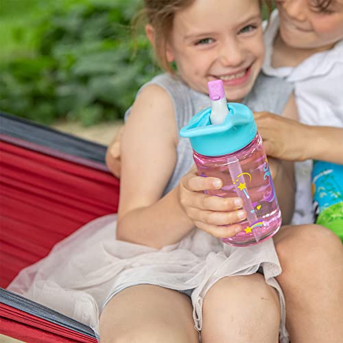 Kids 12 oz Tritan Water Bottle with Flip Straw - Underwater