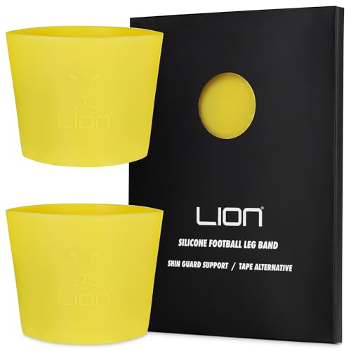 Silicone Soccer Leg Bands - Neon Yellow - Alternative to Tape