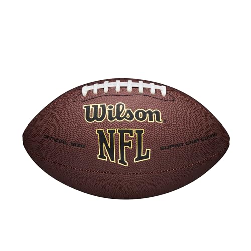 NFL Super Grip Composite Football - Junior Size, Brown