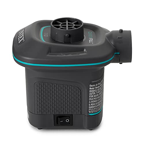 Electric Air Pump for Quick Inflation and Deflation of Air Mattresses & Toys
