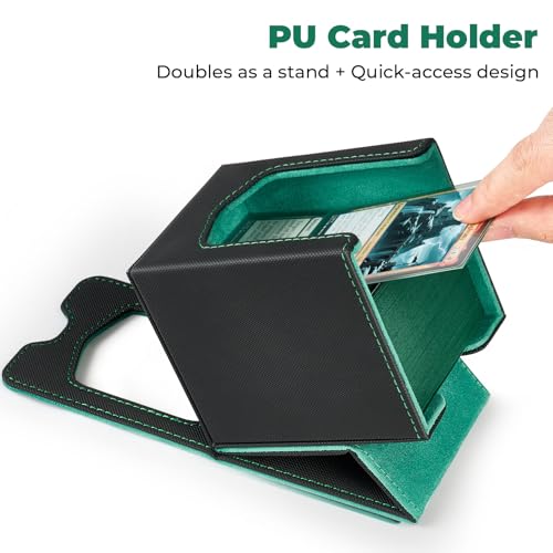 Magnetic Trading Card Storage Box - Fits 100 Double-Sleeved Cards