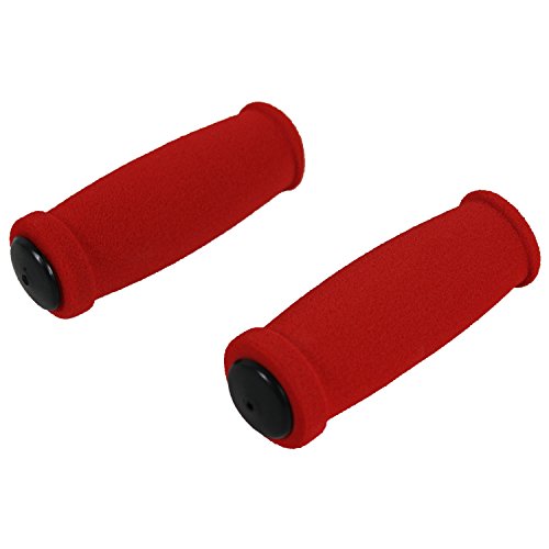 Replacement Foam Handle Grips for Razor Scooters - Red