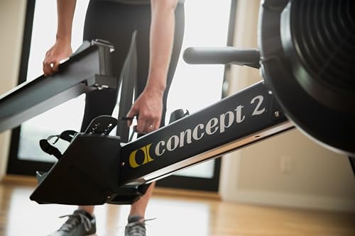 Concept2 RowErg Indoor Rowing Machine - PM5 Monitor, Adjustable Air Resistance, Black