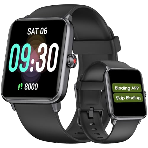 Senior-Friendly Pedometer Watch | Fitness Tracker with Heart Rate & Sleep Monitor