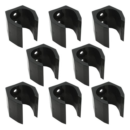 Large Billiard Cue Clips - Secure Wall Mount Holder for Pool Cues