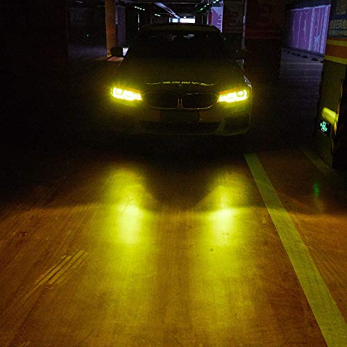 TOMALL 78.7'' x 12'' Orange Vinyl Film for Car Headlights Taillights Fog Lights - Self-Adhesive Decal