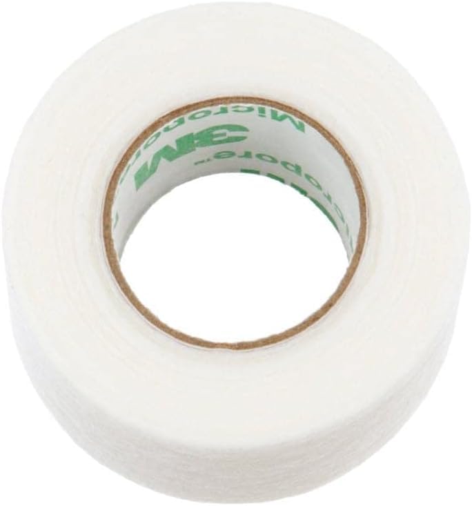 3M Micropore Medical Tape - Hypoallergenic, 1" x 10 Yards (4 Rolls)