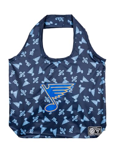 NHL Reusable Shopping Bag - St Louis Blues Tote, Navy