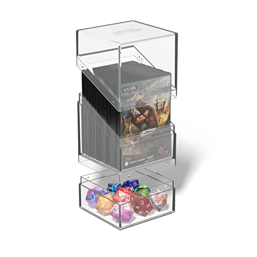 Ultimate Guard Boulder'n Tray 100+ Transparent Trading Card Storage Box