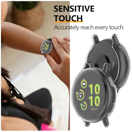 Soft TPU Screen Protector Case for Garmin Vivoactive 5 - Clear