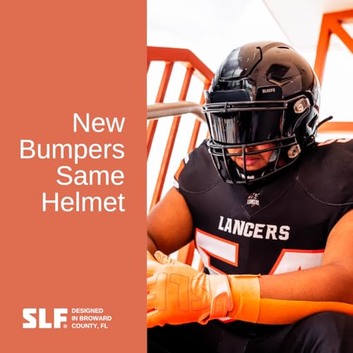 SLEEFS Black 2025 Riddell SpeedFlex Football Helmet Bumper Covers Set