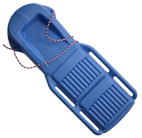 Retro Racer Snow Sled - Durable Design, Cool Blue - 1 Pack