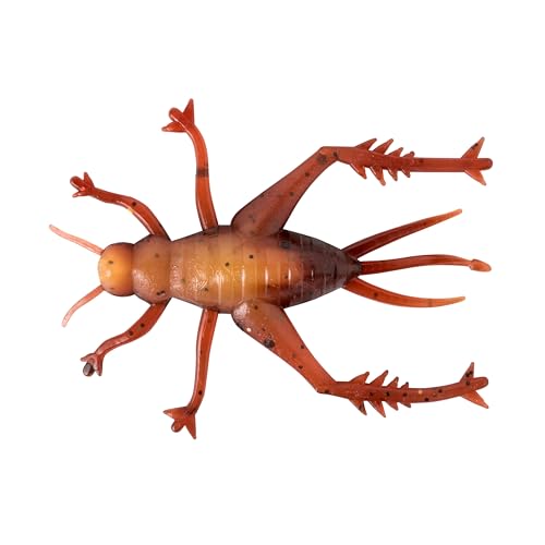 LIVEFLEX Hopper Soft Plastic Lure - Scent Infused, 1.75" Siren Nymph