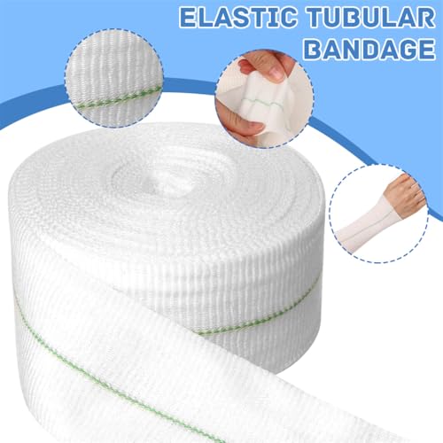 Elastic Sport Bandage 1.9 Inch x 10.93 Yard - Reusable Tubular Sleeve