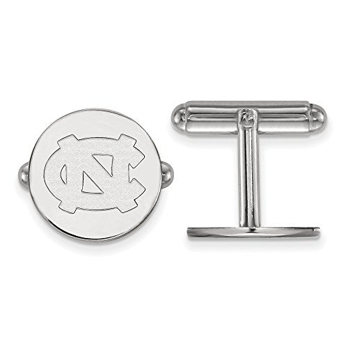 Sterling Silver North Carolina Cufflinks - 925 Silver