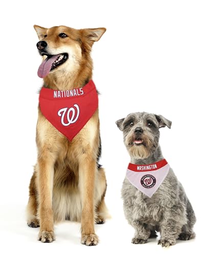 MLB Washington Nationals Reversible Pet Bandana - Small/Medium