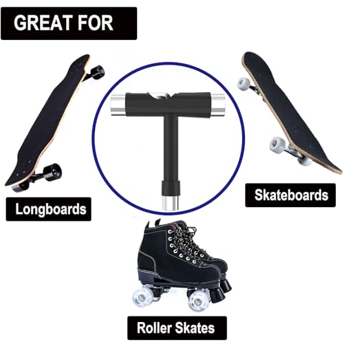 All-in-One Skateboard T-Tool - Portable Multi-Function Repair Tool