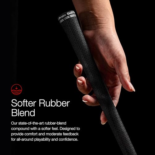 Tour Velvet 360 Golf Grip - Black, Standard - 1-Pack