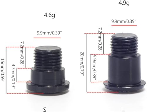 Bicycle Rear Derailleur Screws - Durable Steel Bolts for Mountain Bikes