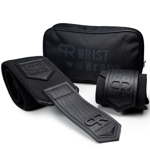 Pro-Level Wrist Wraps for Weightlifting - Black