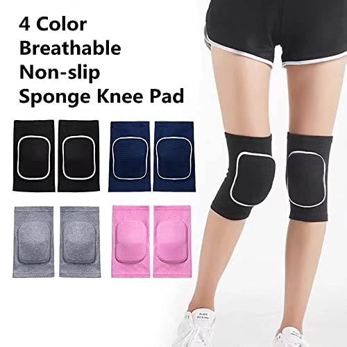 MINILUJIA Kids Pink Breathable Knee Pads XS for Ages 3-5 Sports Support