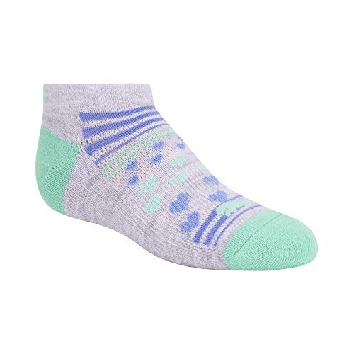 PUMA Boys' 6 Pack Low Cut Socks - Multi Size 5-11, Comfortable Athletic Socks