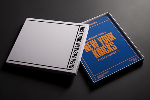 Personalized New York Knicks Basketball History Book - A3 Deluxe Hardcover
