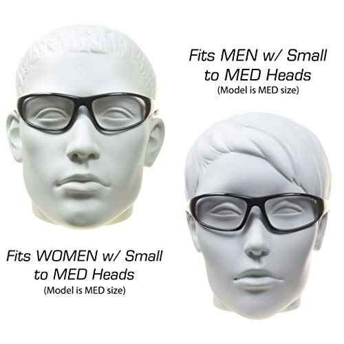 proSPORT Bifocal Safety Glasses Protective Clear Lens Z87 with Readers for Men and Women