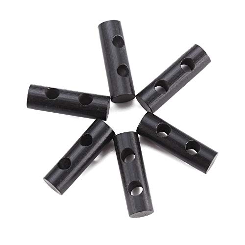 Mini Ferrocerium Rods - 6 Pack Camping Fire Starters with Lanyard Holes