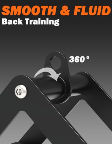 Double D Row Handle Cable Attachment for Strength Training