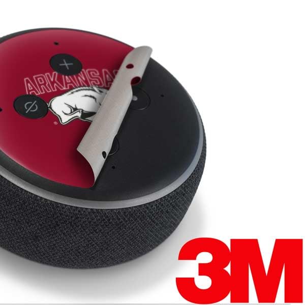 University of Arkansas Razorbacks Skin for Amazon Echo Dot 3