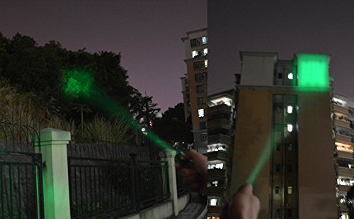 High Power Green LED Flashlight - 150 Yard Long Range