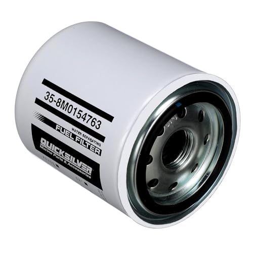 Quicksilver Marine Water Separating Fuel Filter for Johnson/Evinrude Outboards