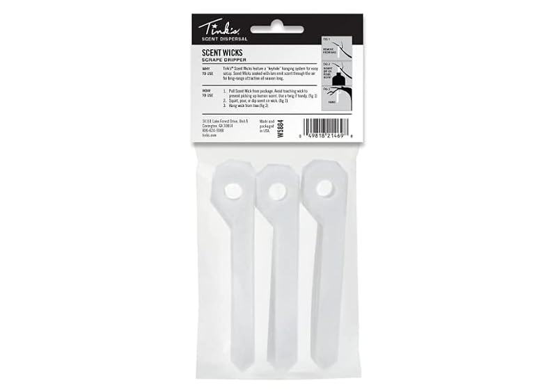 Scent Dispersal Wicks for Hunting - 6 Pack