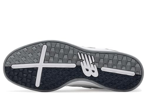 Men's Golf Spikeless Shoes - 10 Wide / White & Navy