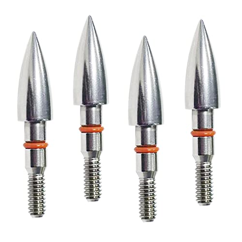 Stainless Steel Archery Field Points - 100/300 Grains for Target Practice
