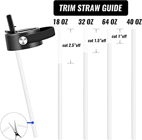 HYDROWION Straw Lid for Hydro Flask Wide Mouth, Flex Compatibility