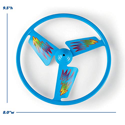 Kidoozie Rip Cord Flying Disc – Outdoor Kids Toy, 9.75 in disc