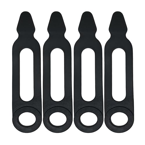 Pack Rack ATV Gun & Bow Rack Replacement Rubber Snubber Straps - Pack of 4