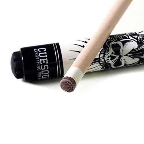 CUESOUL 58 Inch Maple Pool Cue Stick Kit - Rockin Series G407, 21oz, Hardwood & Carbon Fiber