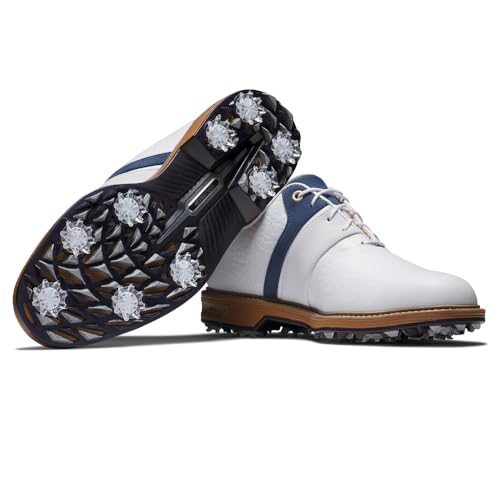 FootJoy Golf Premiere Series Packard LX Shoes - 9.5 White/Navy