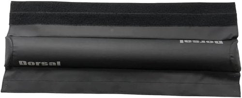 DORSAL Aero Roof Rack Pads - No Fade Sunguard for Surfboards & Kayaks | Pack of 2, 20" Black