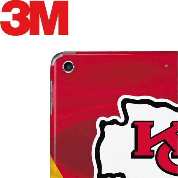 iPad Decal Skin - Kansas City Chiefs Design for 7th-8th Gen
