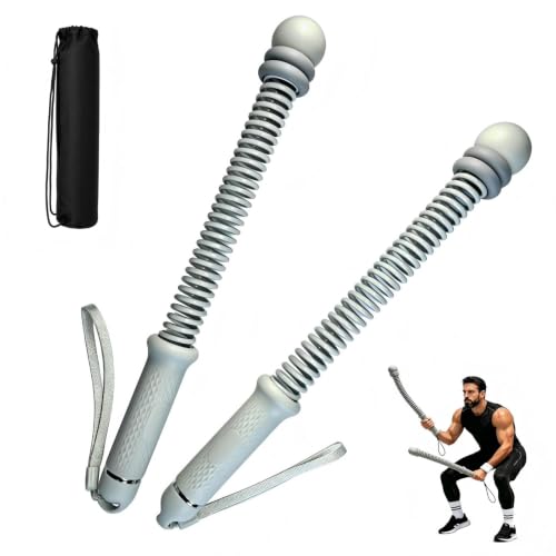 Weighted Ropeless Battle Ropes - Adjustable Resistance for HIIT & Strength Training