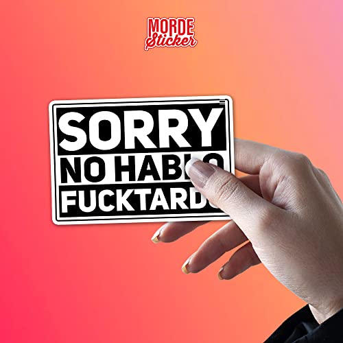 Funny Spanish Offensive Saying Sticker - 2x2 Waterproof Vinyl Decal