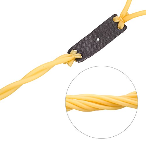 5 Pack Hunting Slingshot Replacement Bands - High Quality Rubber