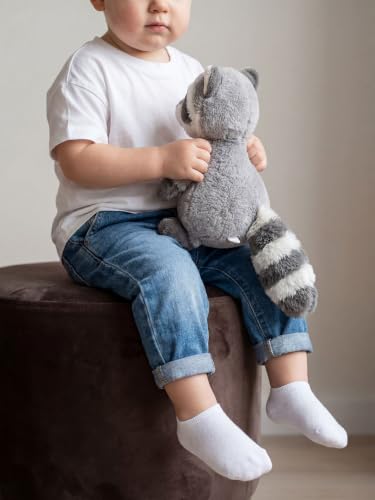 Cooraby 15 Pairs Kids No-Show Socks Anti-Slip Low Cut Athletic Socks 2-4 Years Black White Gray