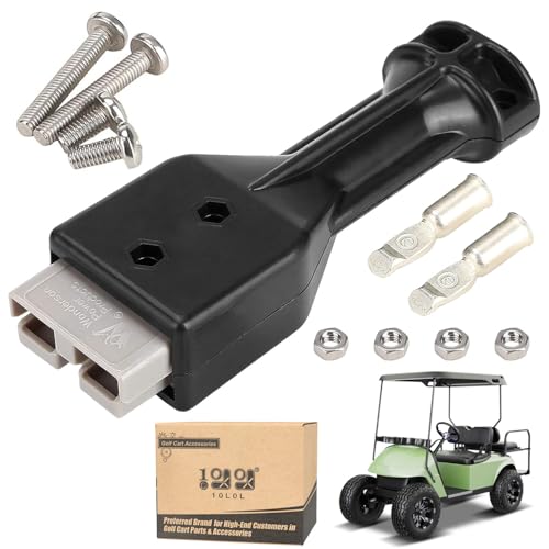 10L0L SB50 Golf Cart Charger Plug Kit for EZGO 36V Marathon & More