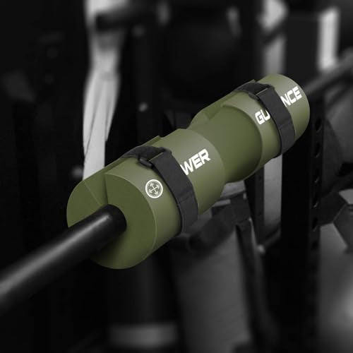 Barbell Squat Pad - Neck & Shoulder Protector for Weight Lifting - Green