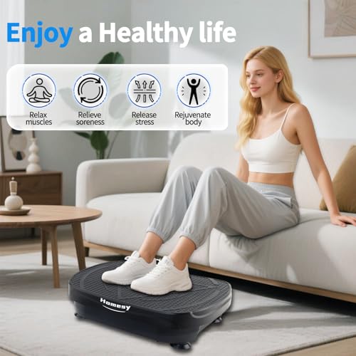 Vibration Plate Exercise Machine for Weight Loss & Muscle Toning
